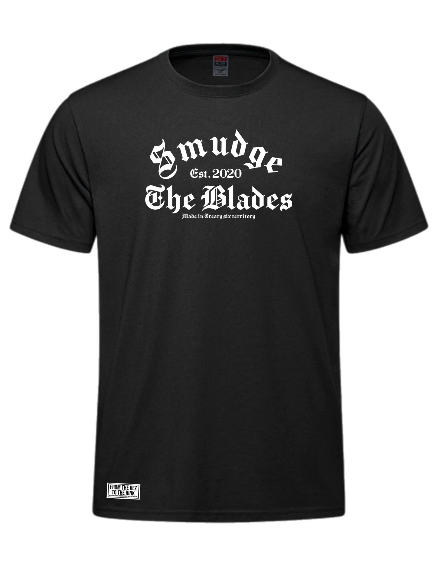 Smudge The Blades Est.2020 T-Shirt ( Black )