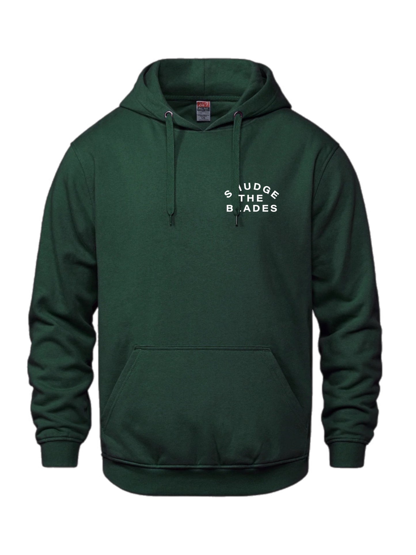 Smudge The Blades Eagle Hoodie-Green