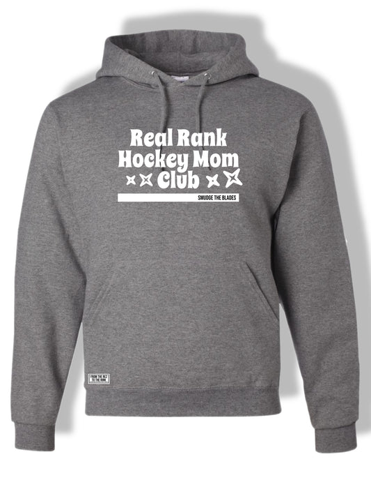 Real Rank Hockey Mom club - Oxford / Hoodie