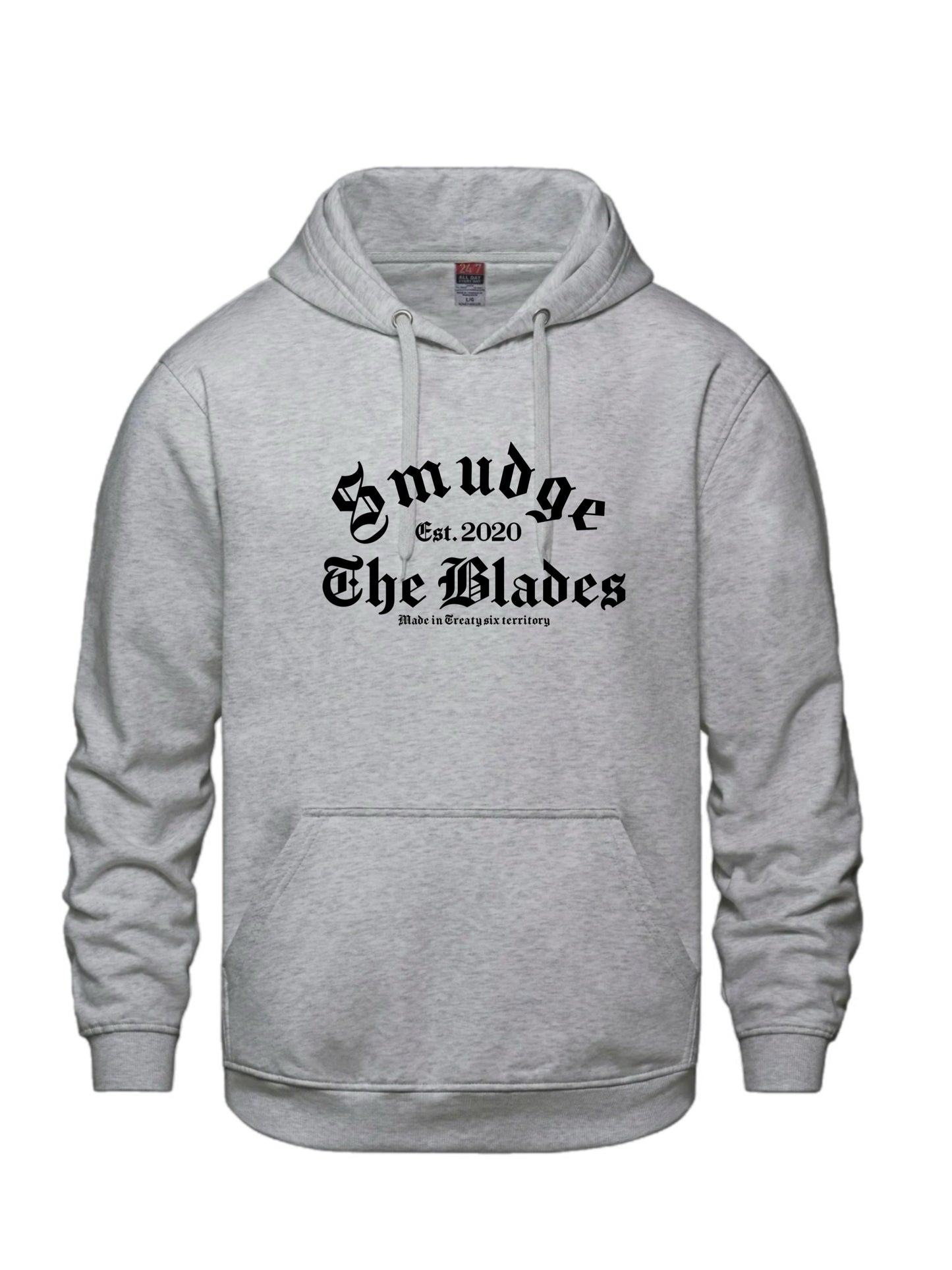Smudge The Blades Est.2020- Hoodie Grey