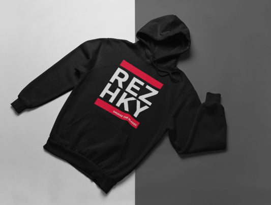 REZ HKY Hoodie- Black