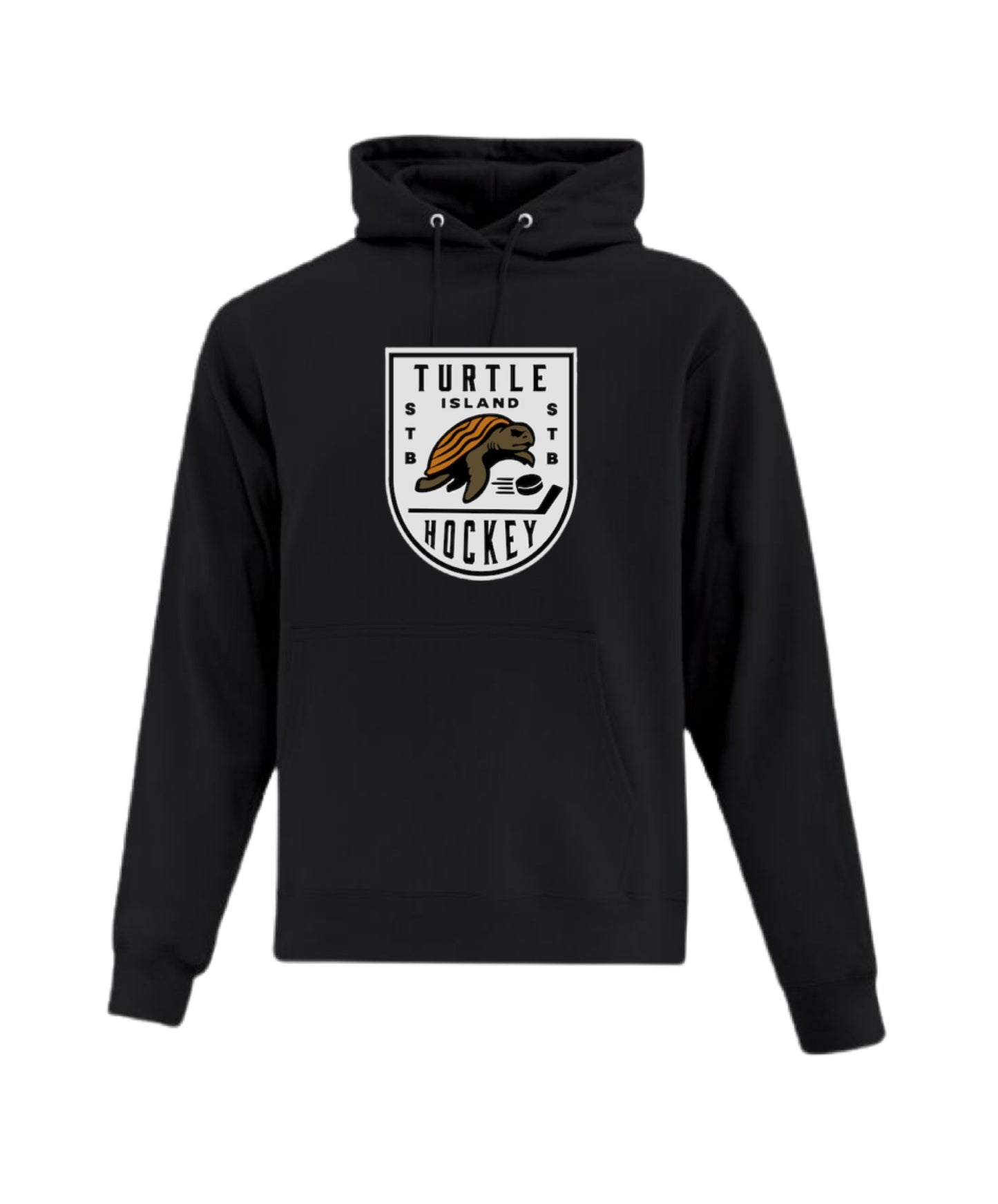 Turtle Island Hockey Hoodie- Black