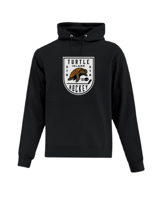 Turtle Island Hockey Hoodie- Black