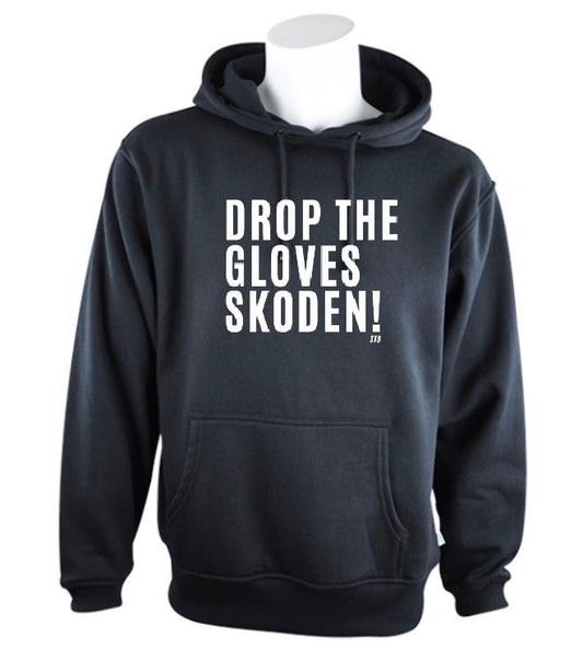 Drop The Gloves Skoden Hoodie-  Black