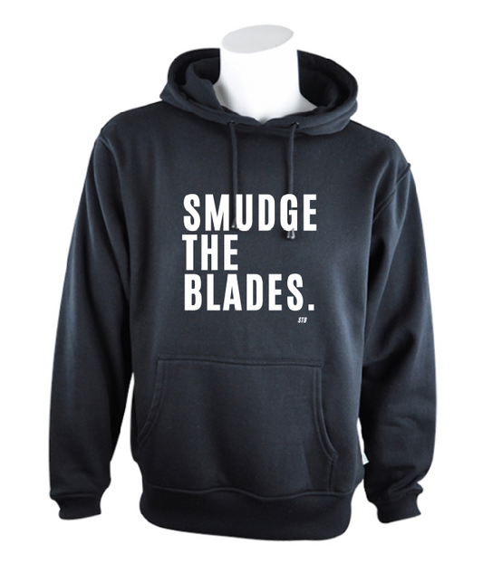 Smudge The Blades Hoodie- YOUTH Black