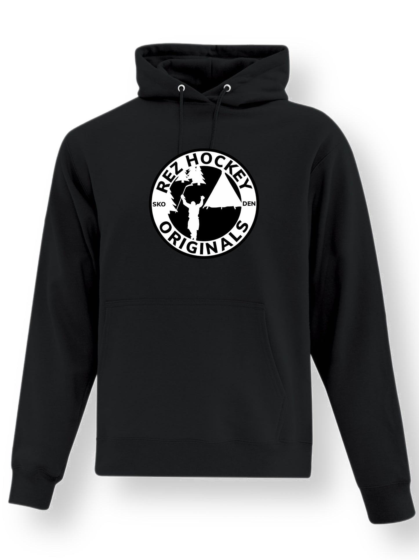Rez Hockey Originals Hoodie-Black