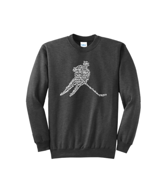 Gathering of Nations Crewneck- Dark Grey