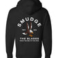 Smudge The Blades Eagle Hoodie-Black