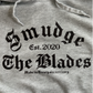 Smudge The Blades Est.2020- Hoodie Grey