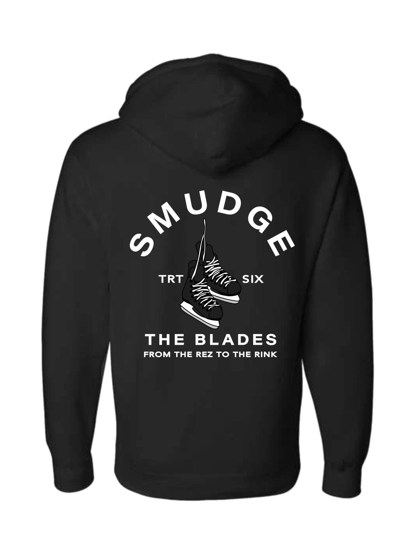 Smudge The Blades Skates Hoodie-Black