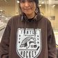 Turtle Island Hockey Hoodie- Brown (white logo)