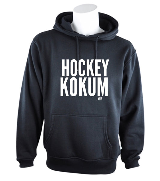 Hockey Kokum Hoodie- Black