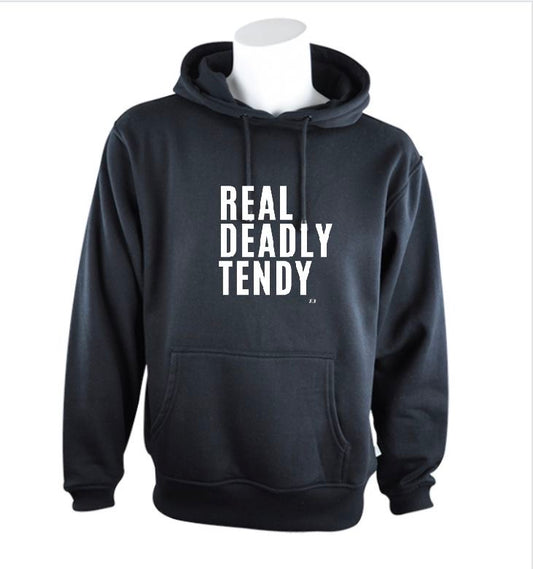 Real Deadly Tendy Hoodie- Black
