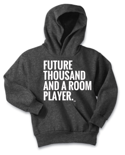 Future thousand and a room player Hoodie- Dark Grey
