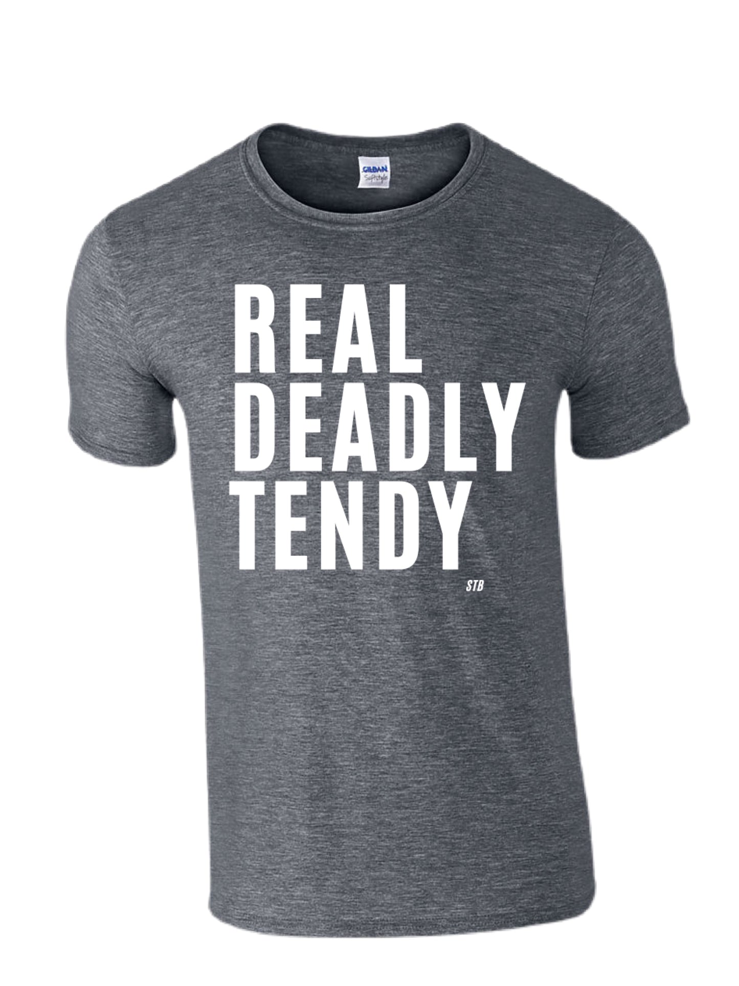 Real Deadly Tendy Tshirt- Dark Grey