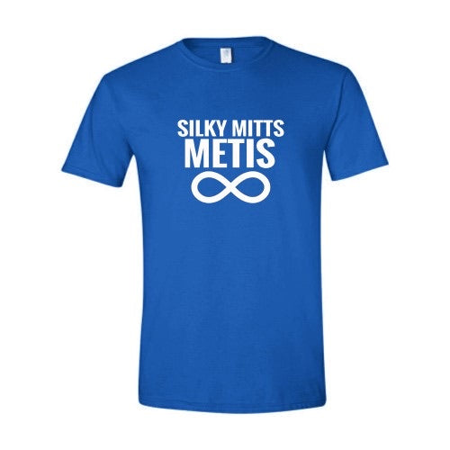 Silky Mitts Métis Tshirt- Royal Blue