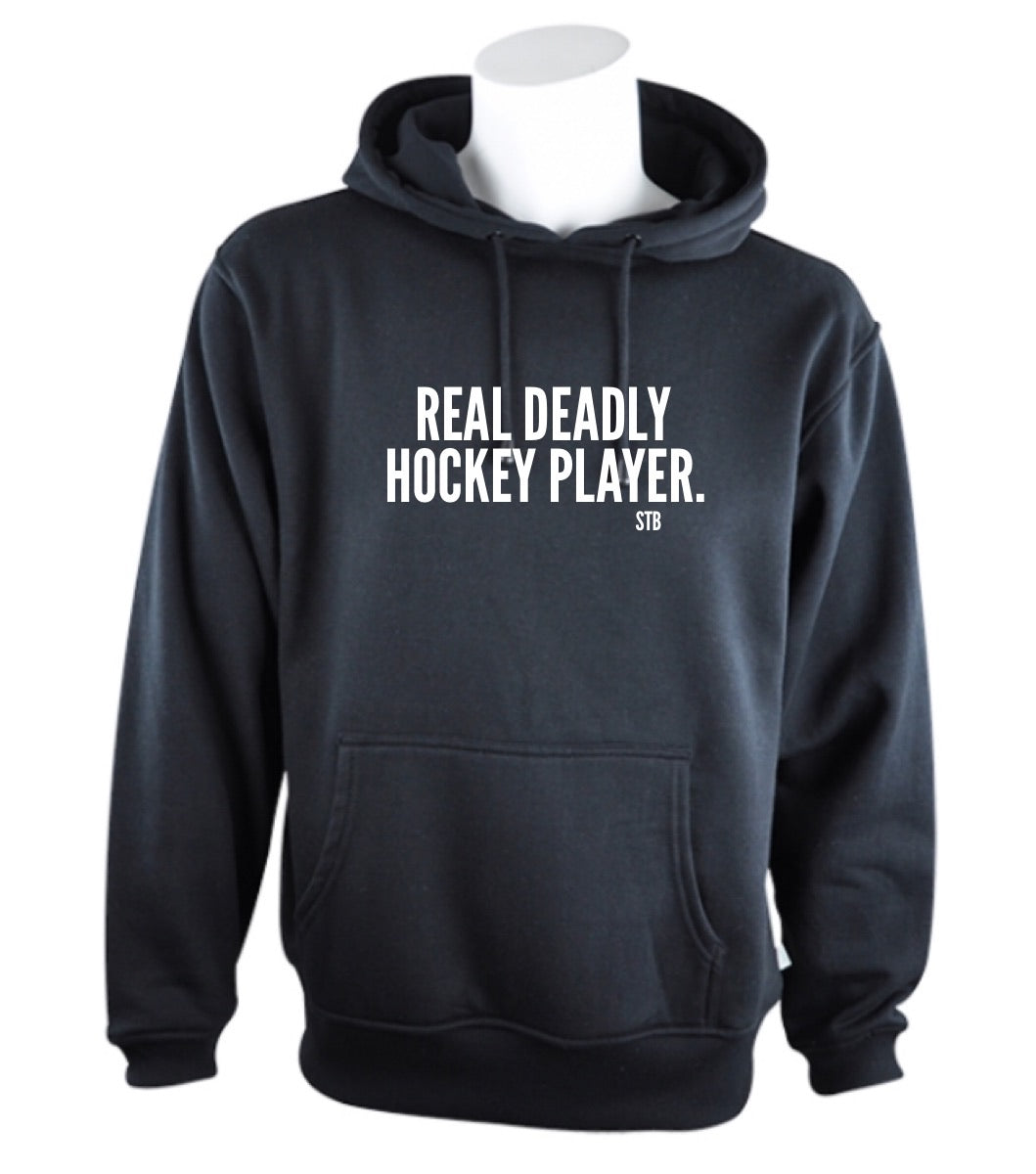 Real Deadly Hockey Player- Black
