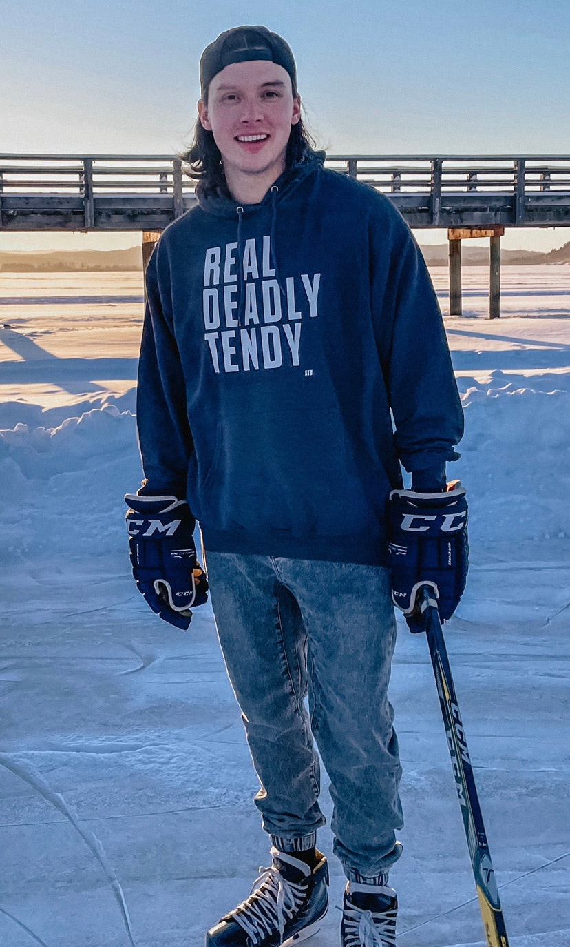 Real Deadly Tendy Hoodie- Black