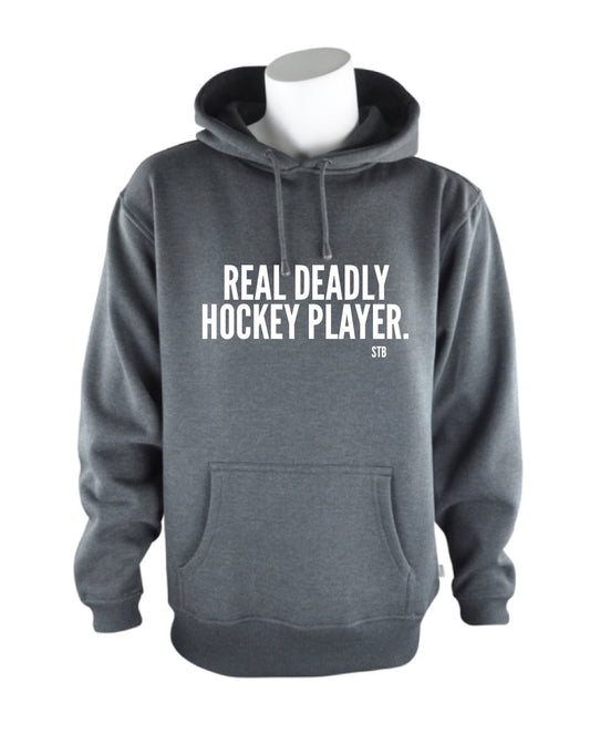 Real Deadly Hockey Player- Dark Grey