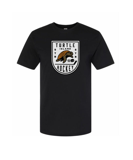 Turtle Island Hockey Tshirt- Black